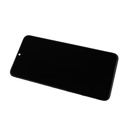 Přední kryt Oppo A12 Black / černý + LCD + dotyková deska (Servi