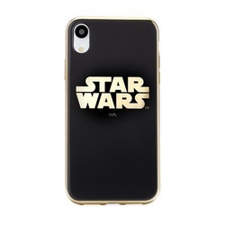 Pouzdro Apple iPhone XS Max Star Wars Luxory Chrome vzor 002 - gold