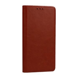 Pouzdro Book Leather Special Apple iPhone 12, iPhone 12 Pro 6.1 hnědé