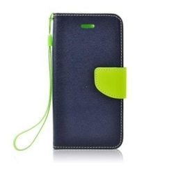 Pouzdro Fancy Diary Apple iPhone 12 Pro Max 6.7 modré limetka