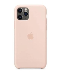 Silicone Case Apple iPhone 11 Pro Max pink sand MPYP2FE A