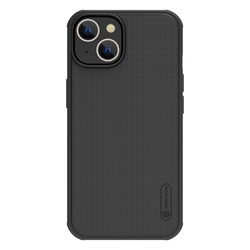 Ochranný kryt Nillkin Super Frosted Apple iPhone 14 Black (Without Logo Cutout)